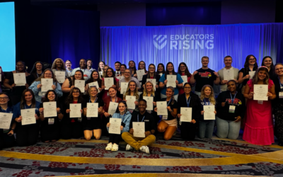 Students commit to a future in education