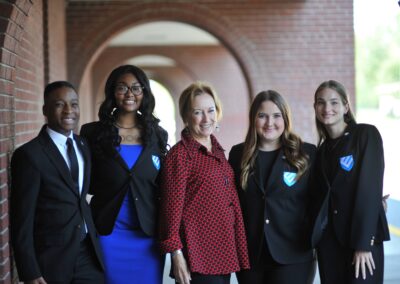 National Officers with Board Chair Oliver