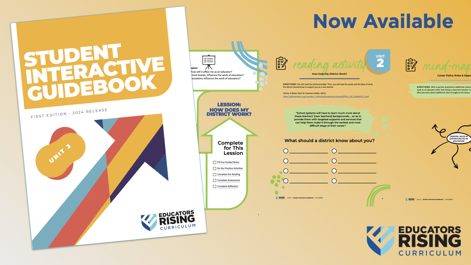 Unit 3 Guidebook Available