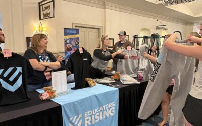 EdRising gear available at conference store