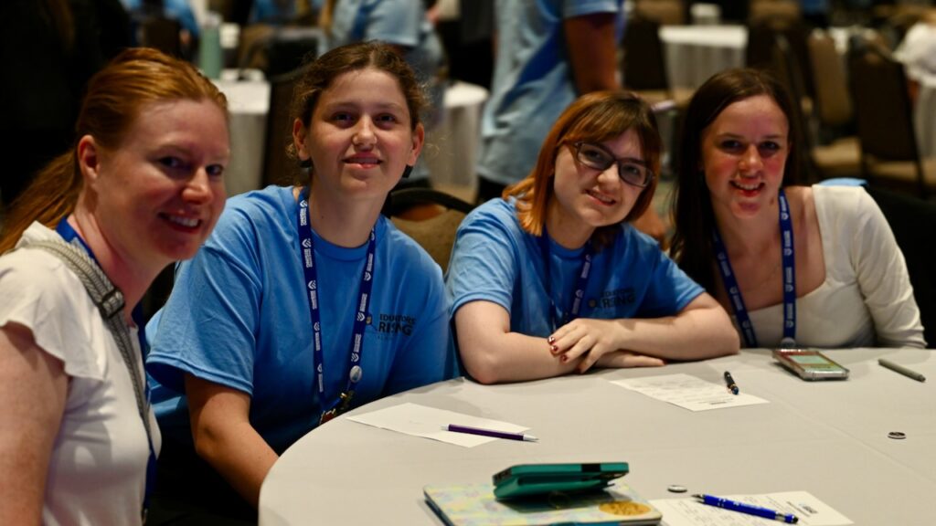 Students at Conference