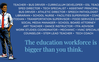 The education workforce is bigger than you think. Your students should know that.