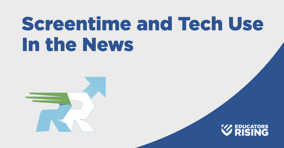 Screentime and Tech Use in the News