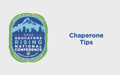 Chaperoning at the National Conference